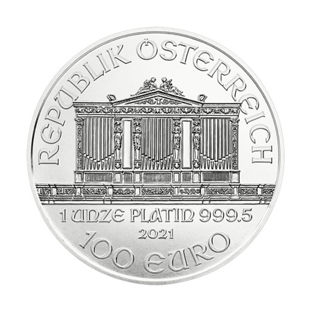 1oz Platinum Coin Philharmoniker Austria
