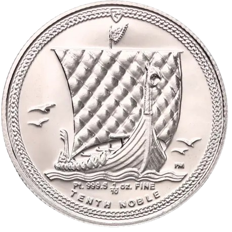 1/10oz Platinum Coin Noble Isle of Man