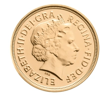 Half Sovereign Coin QEII 2012 UK