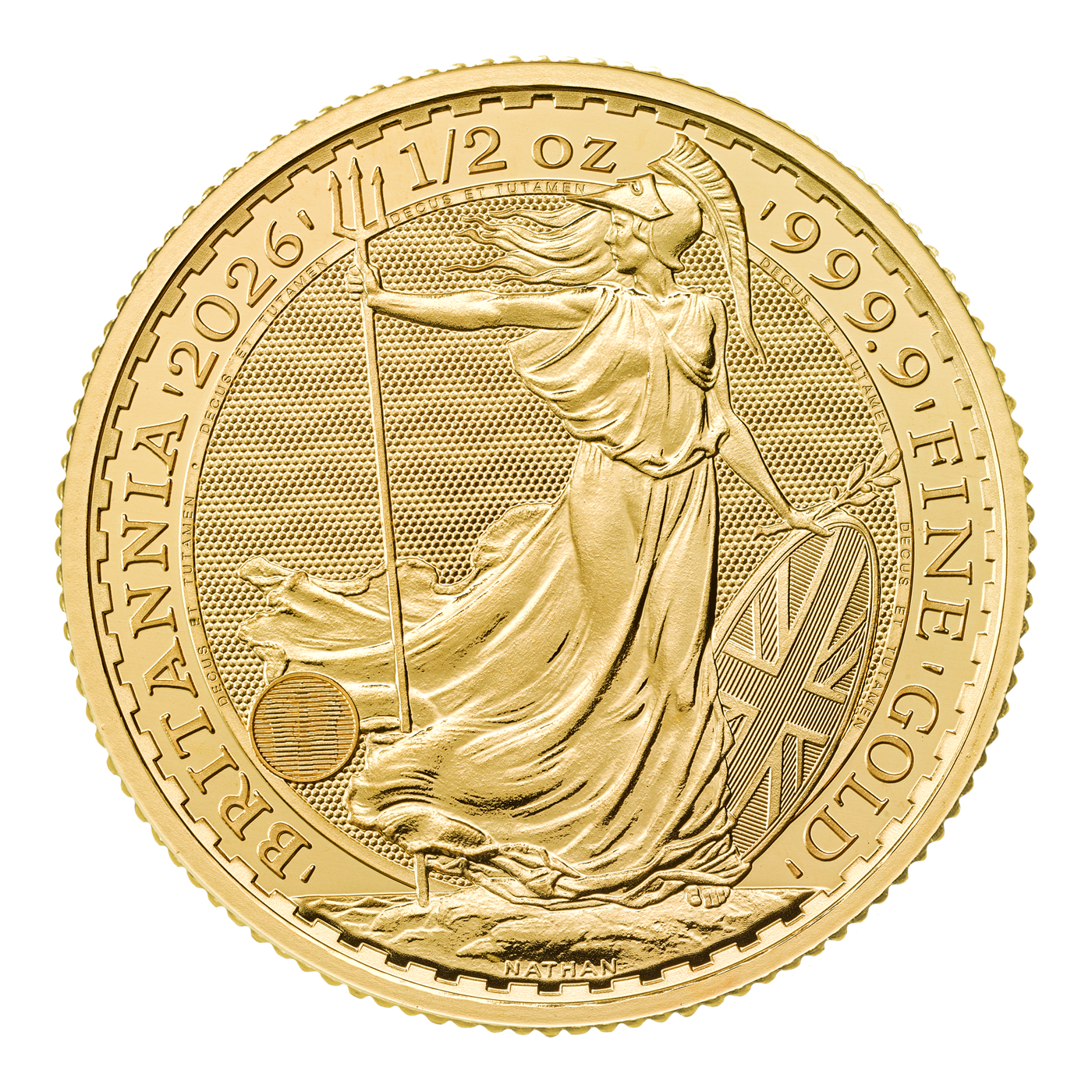 1/2oz Gold Coin Britannia KCIII 2026 UK
