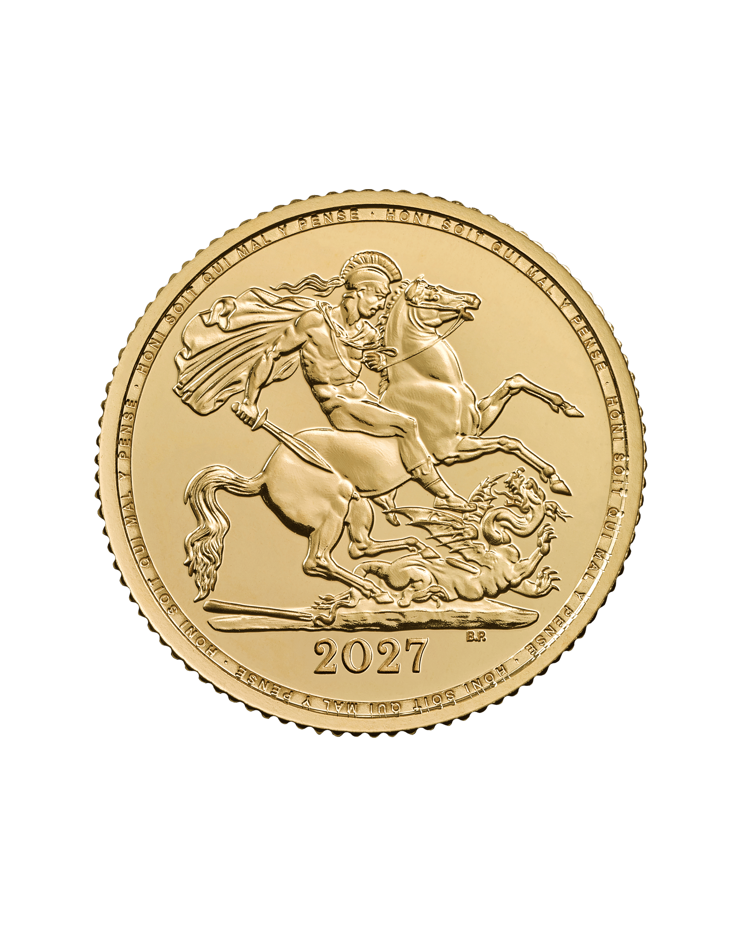 Half Sovereign Coin KCIII 2027 UK