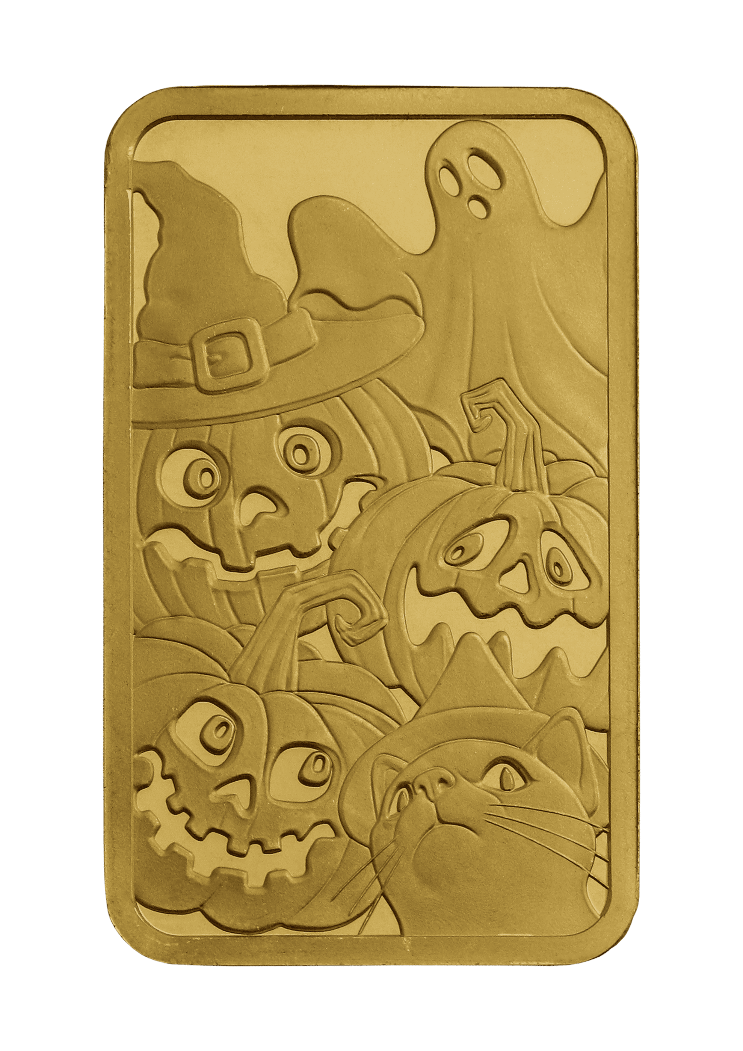 5g Gold Bar Minted Halloween 9999