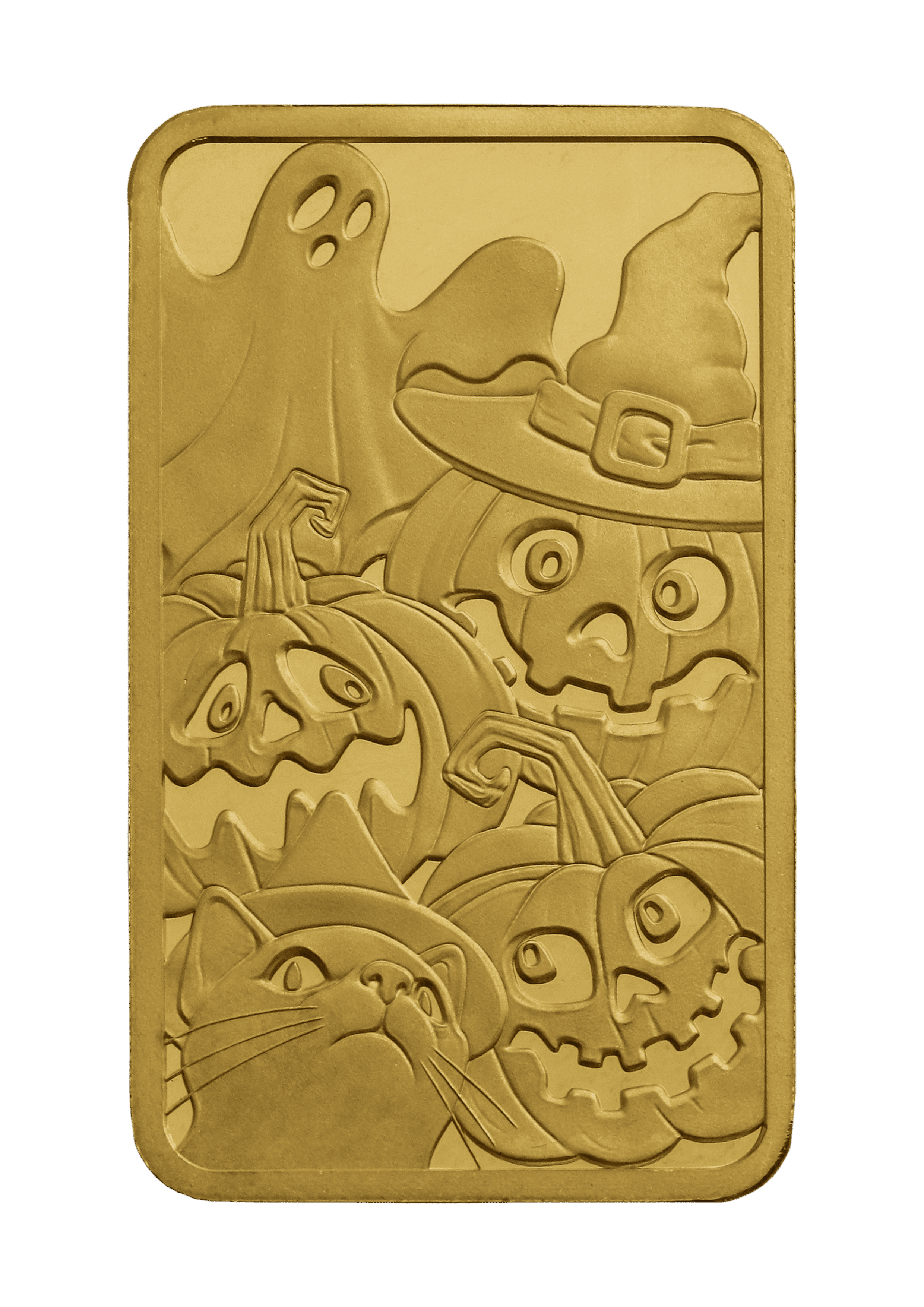 10g Gold Bar Minted 9999 Halloween