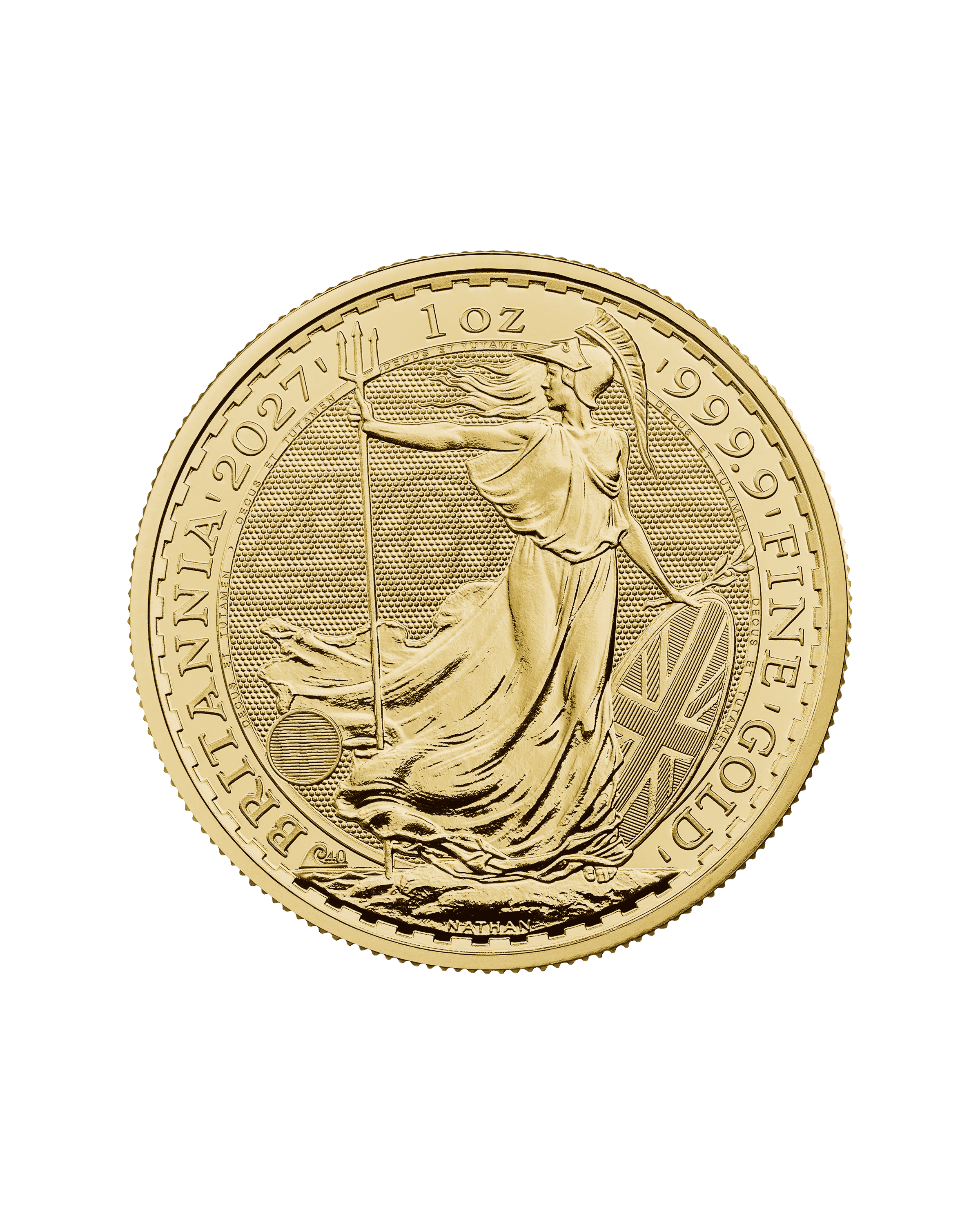 1oz Gold Coin Britannia King Charles III 2027 UK