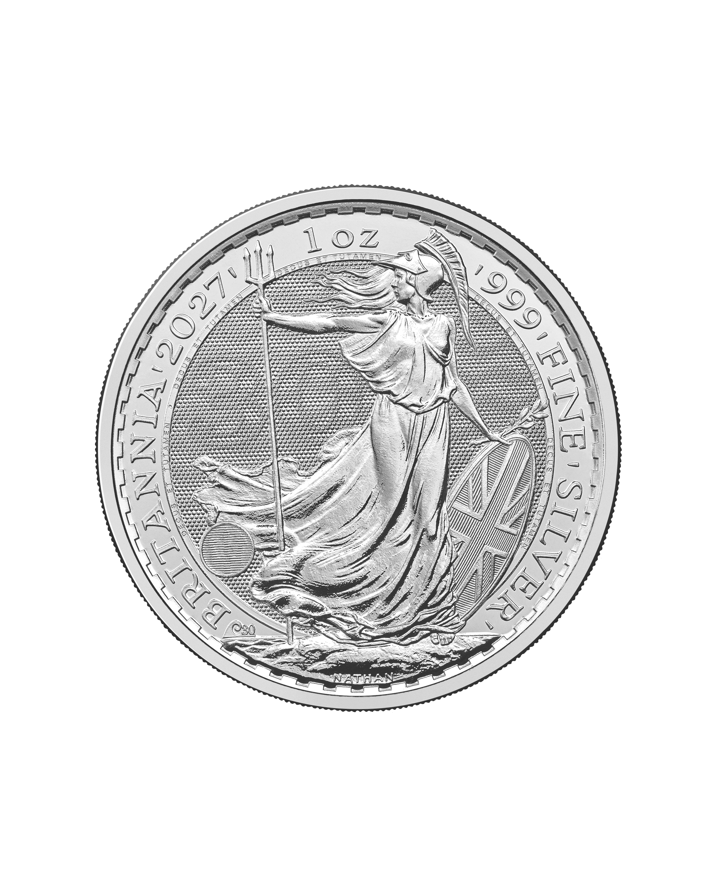 1oz Silver Coin Britannia King Charles III 2027 UK
