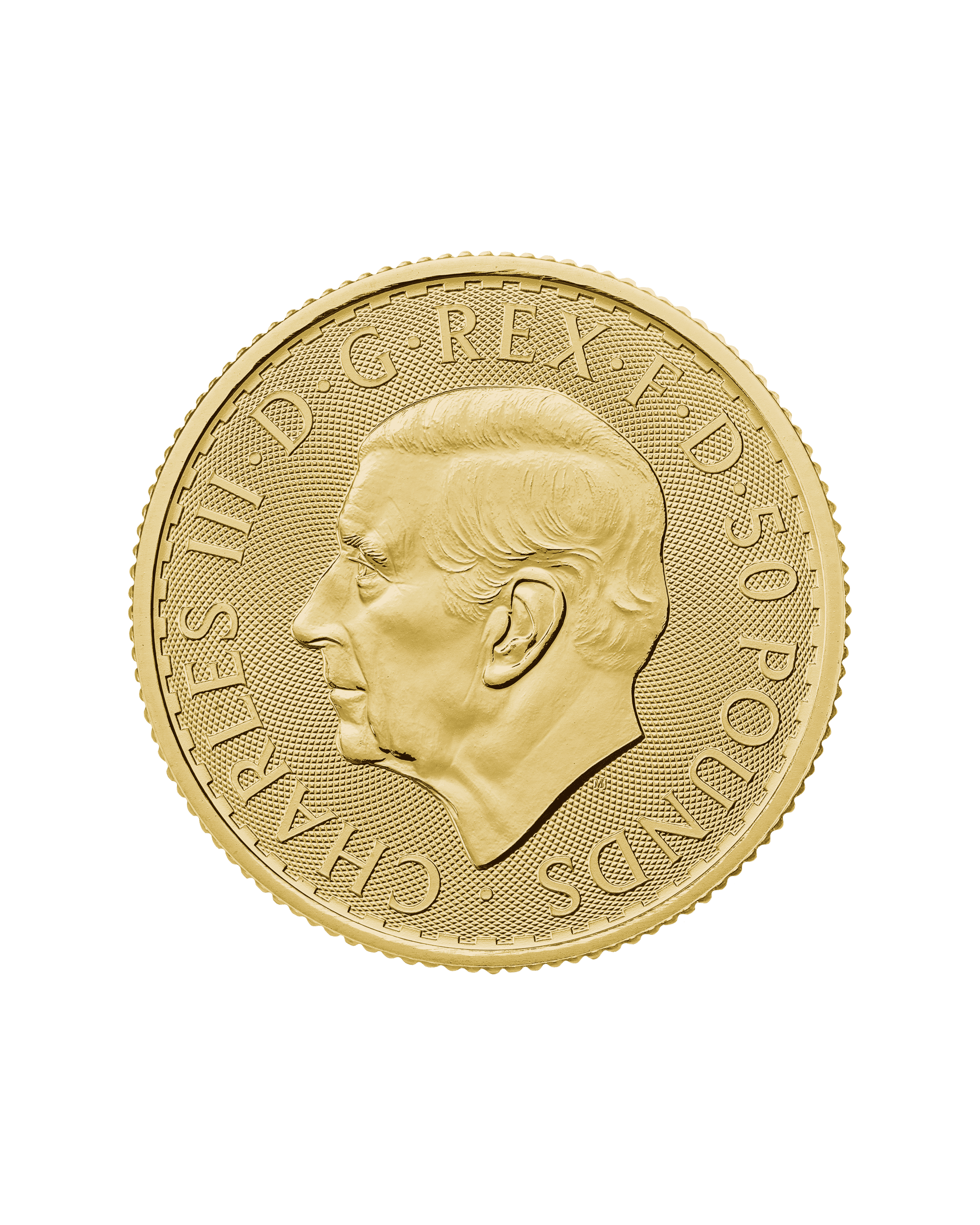 1/2oz Gold Coin Britannia KCIII 2027 UK
