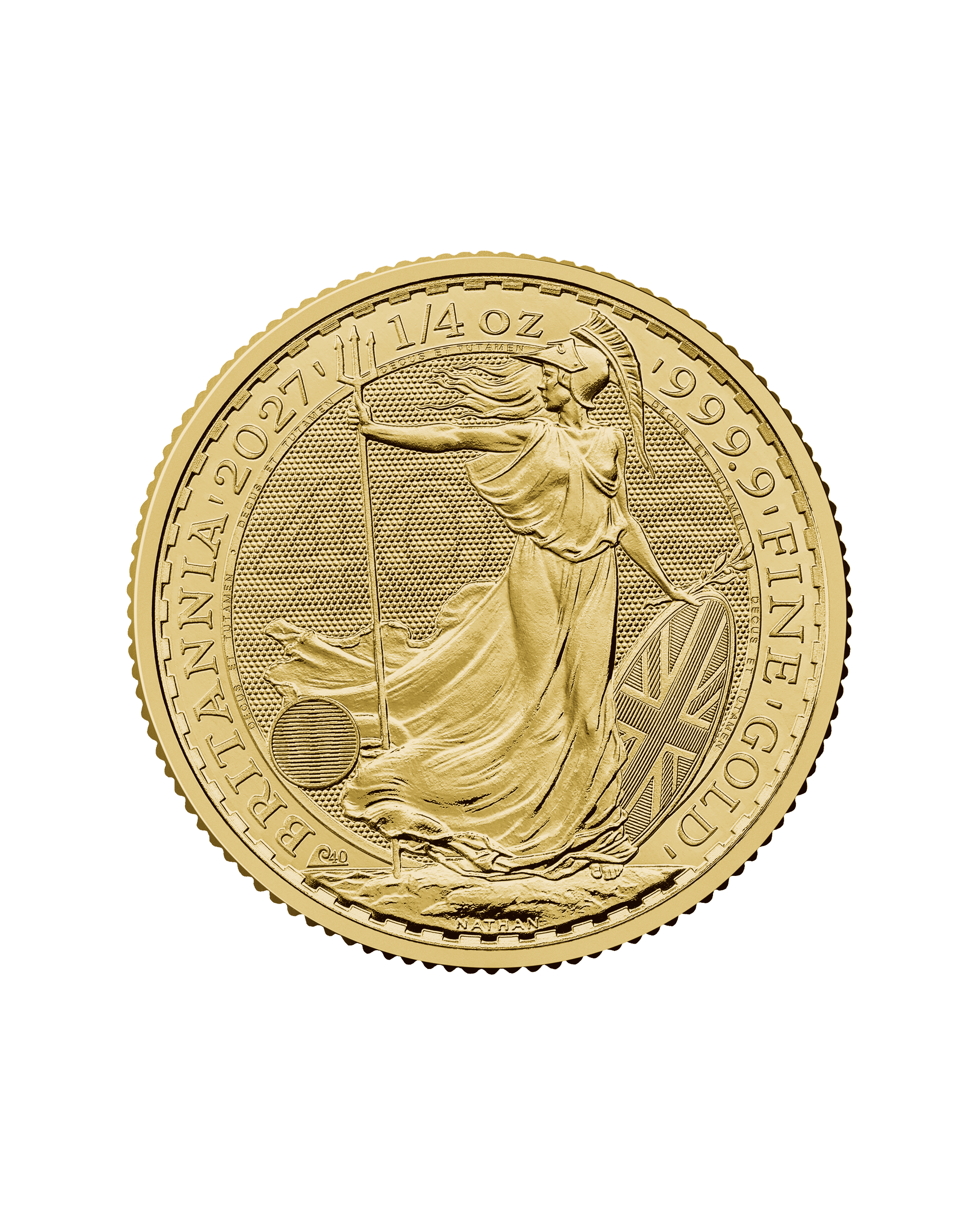 1/4oz Gold Coin Britannia King Charles III 2027 UK
