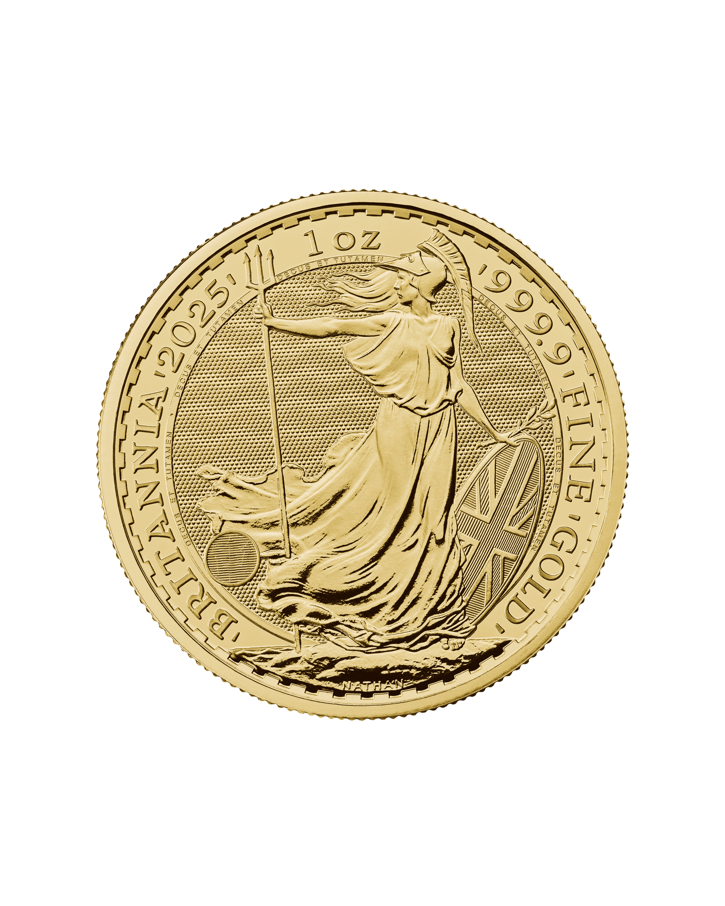 UK 1oz Gold Britannia 2025 King Charles III