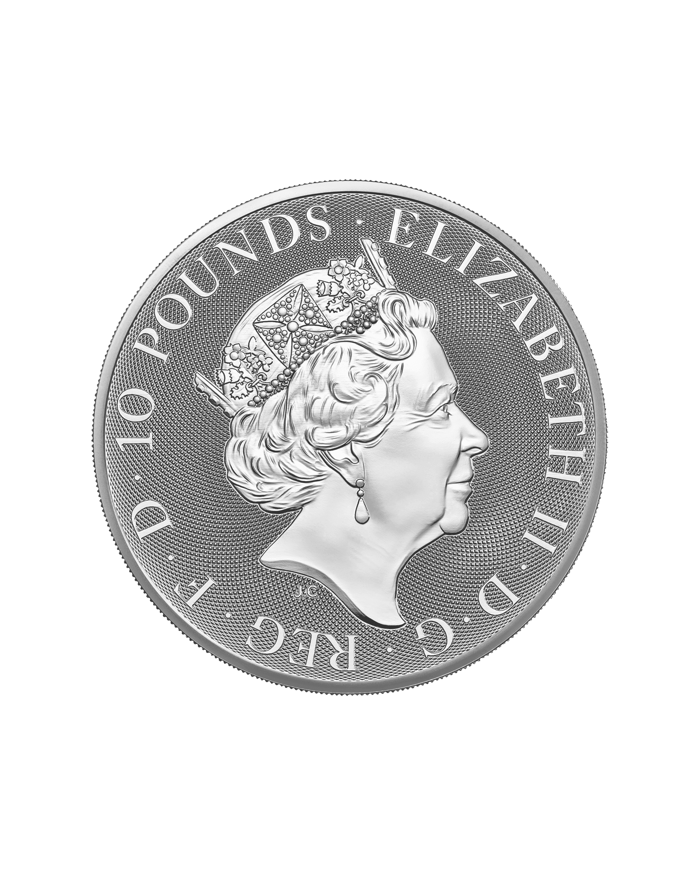 UK 10oz Silver The Tudor Beasts – The Lion of England