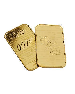 1oz Gold Bar Minted The Royal Mint James Bond