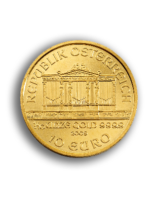 Austria 1/10 oz gold Philharmoniker - Various Dates