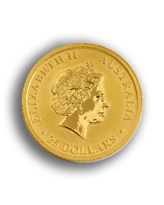 Australia Quarter oz Gold Kangaroo/Nuget Coin