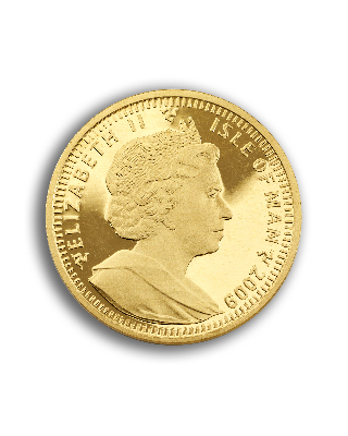 1oz Gold Coin Noble Isle of Man