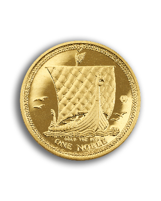 1oz Gold Coin Noble Isle of Man