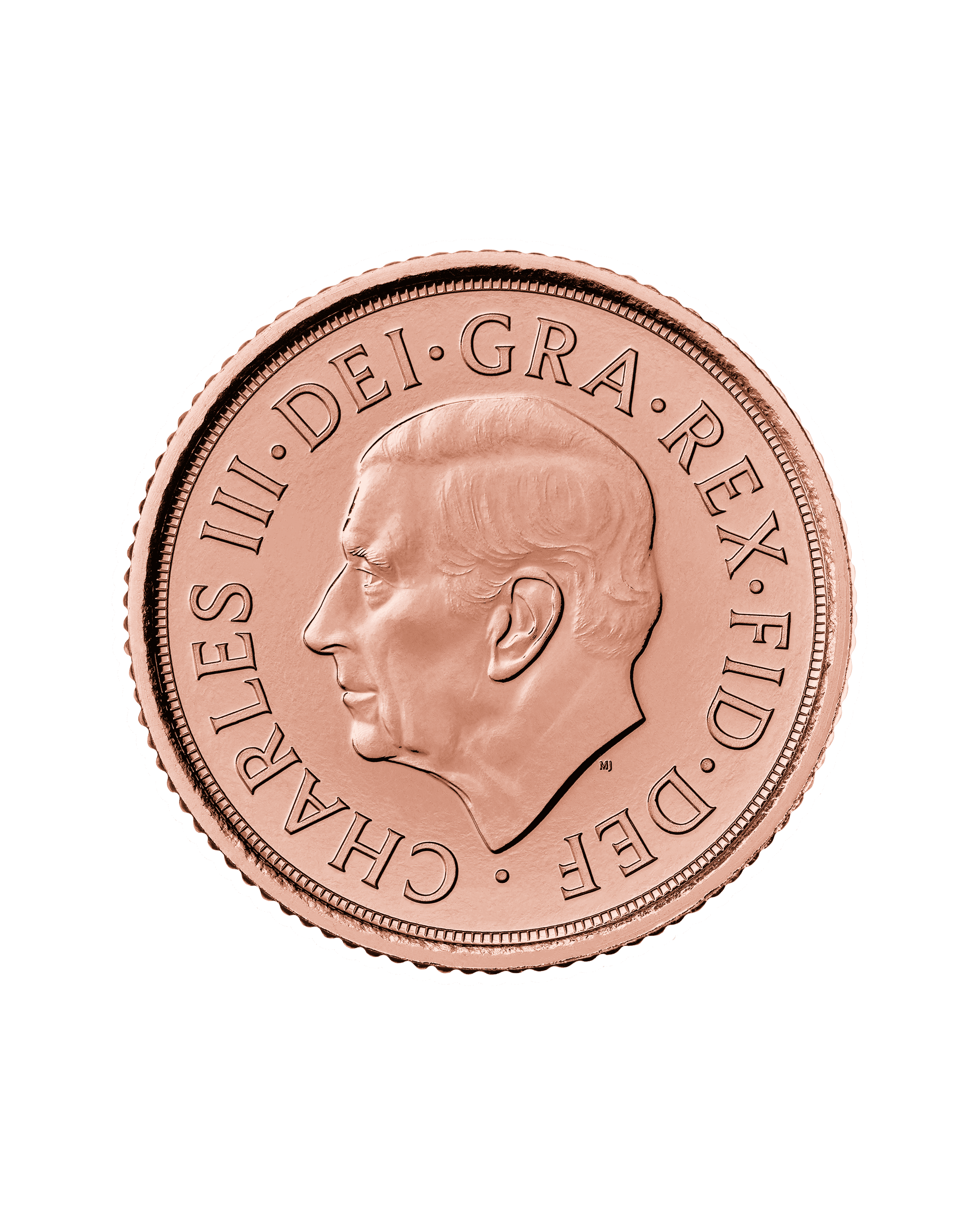 Half Sovereign Coin King Charles III 2025 UK