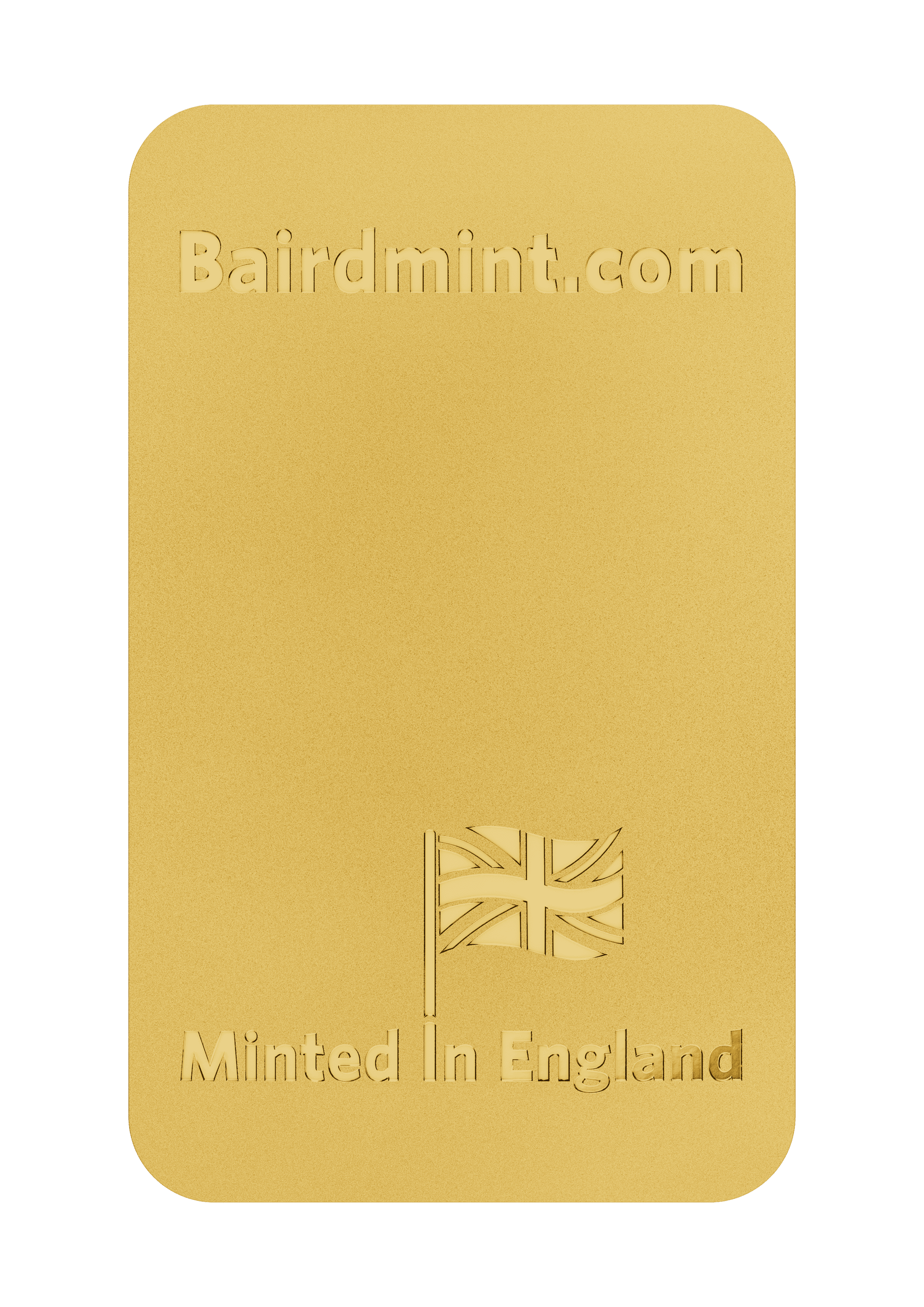 Half oz Minted Gold Bar 999.9 Fine