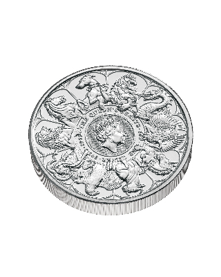 2oz Silver Coin Queen's Beast Completer UK