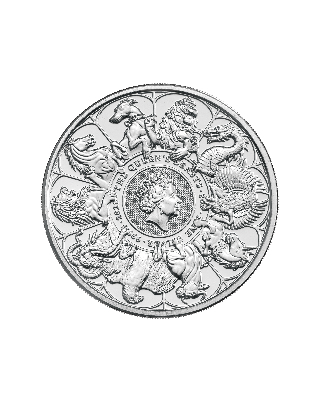 2oz Silver Coin Queen's Beast Completer UK