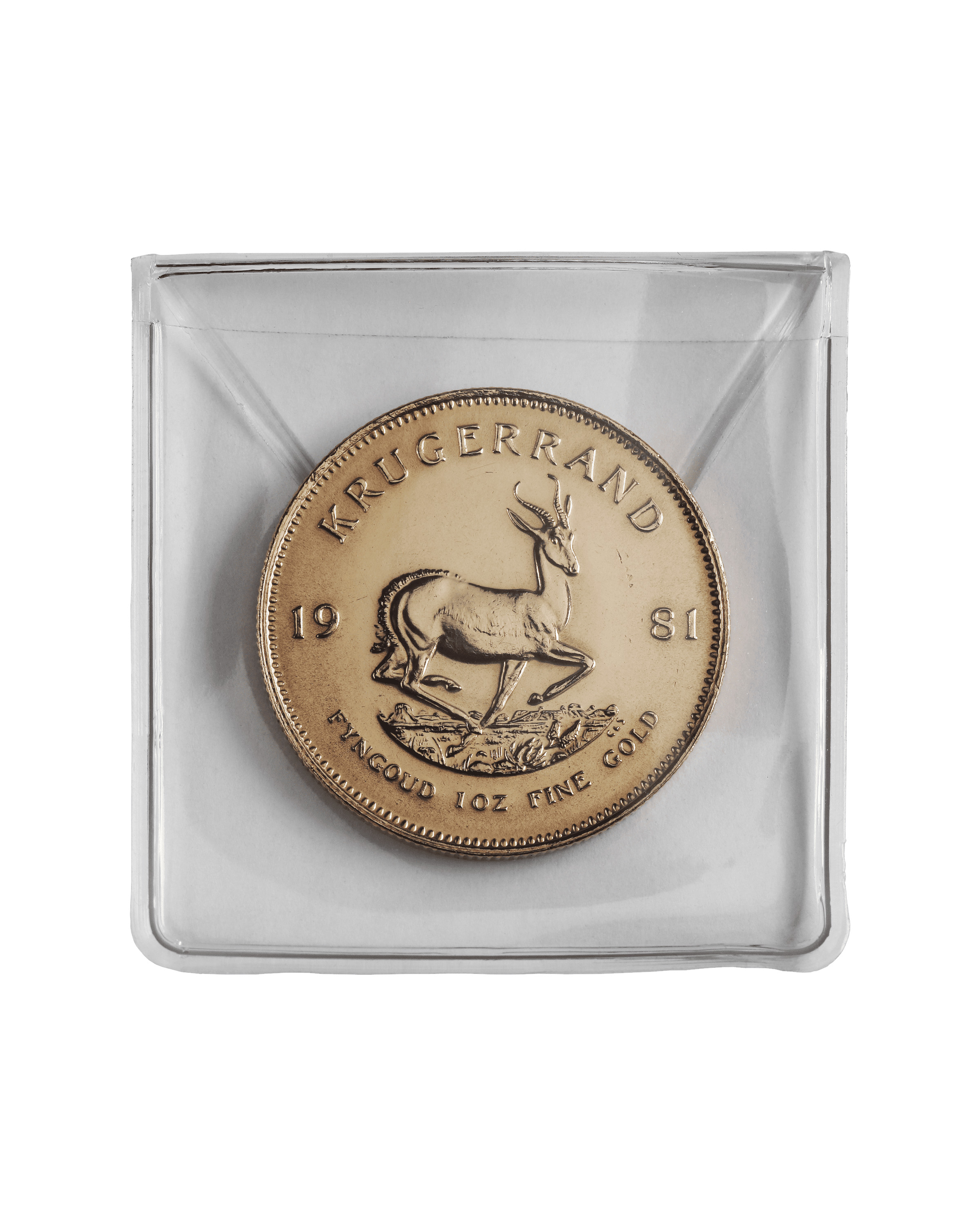 1oz Gold Coin Krugerrand 1981 South Africa 