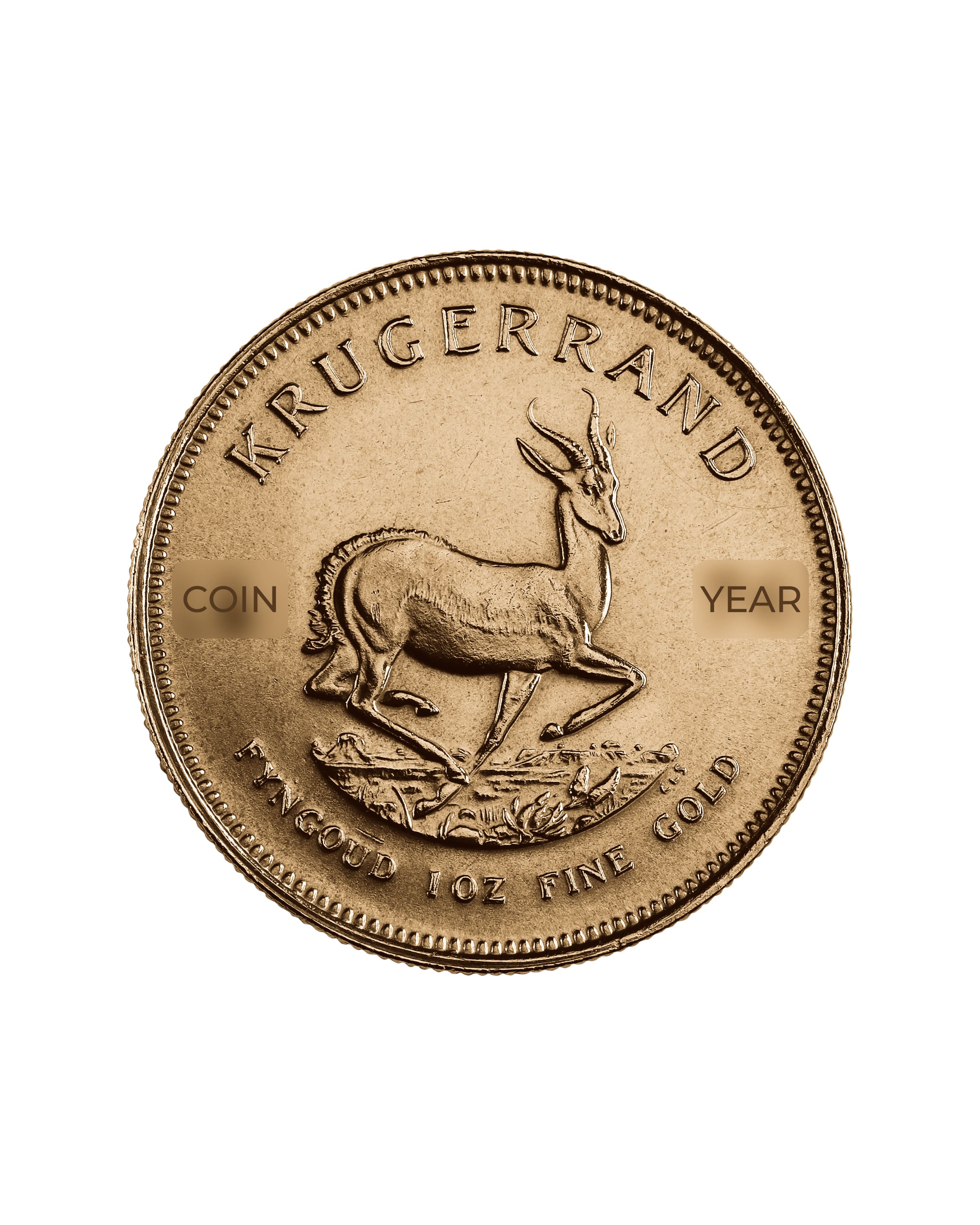 South Africa Gold  Kruger 1 oz