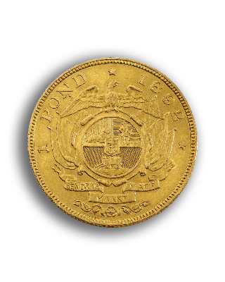 1 Pond Gold Coin South Africa