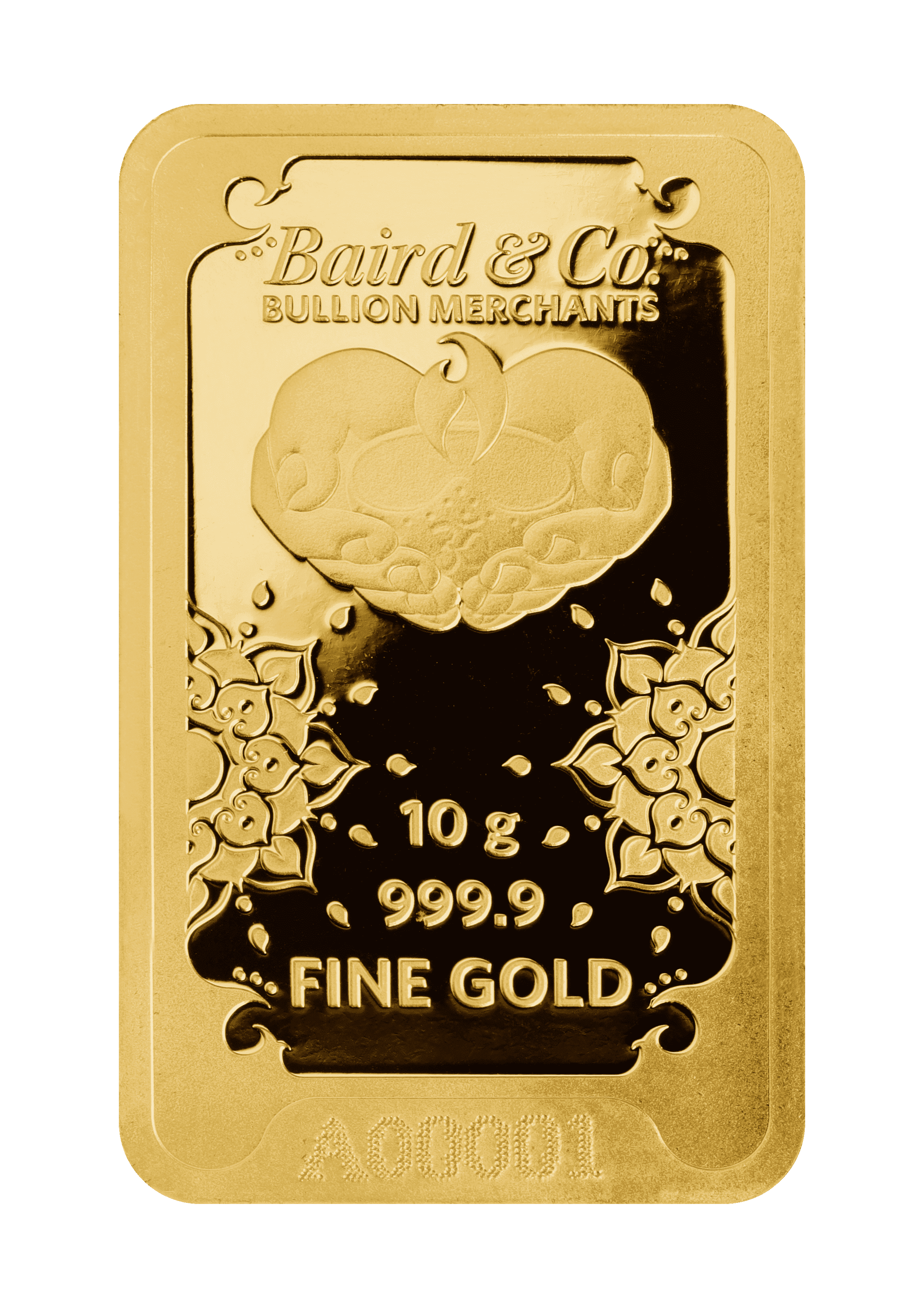 10gr Minted Diwali Gold Bar 999.9 Fine