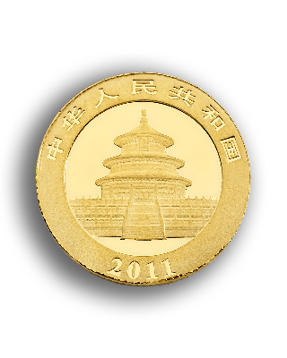 1/10oz Gold Coin Panda China