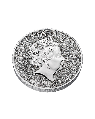 UK 1kg Silver Queen's Beast Completer
