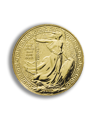 1oz Gold Coin Chinese Britannia 2018