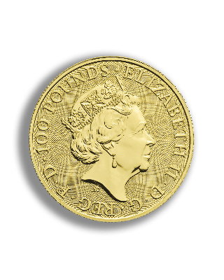 UK 1oz Gold Lunar Pig Coin