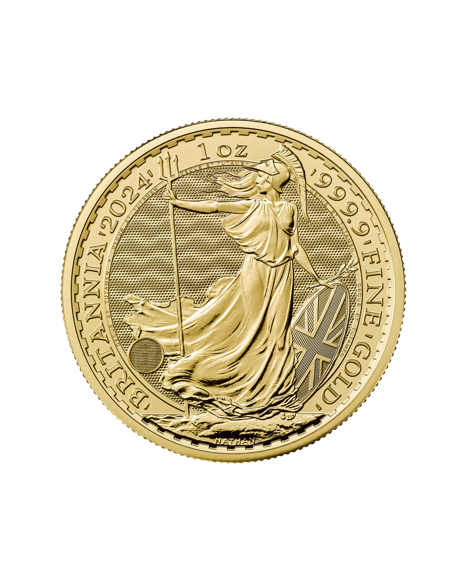 UK 1oz Gold Britannia 2024 King Charles III