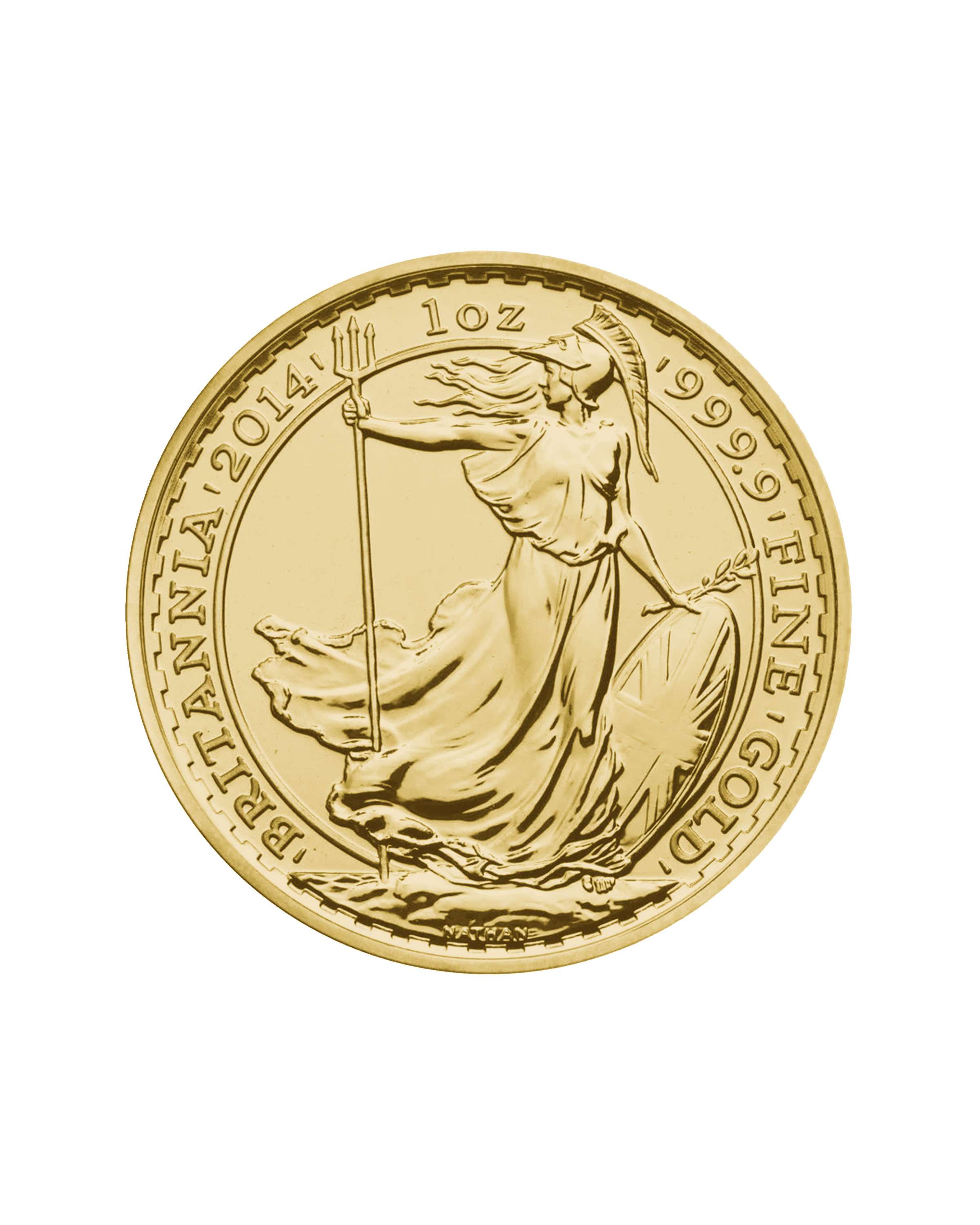 1oz Gold Coin Britannia 2014 UK