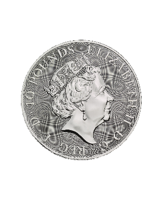 10oz Silver Coin Valiant UK