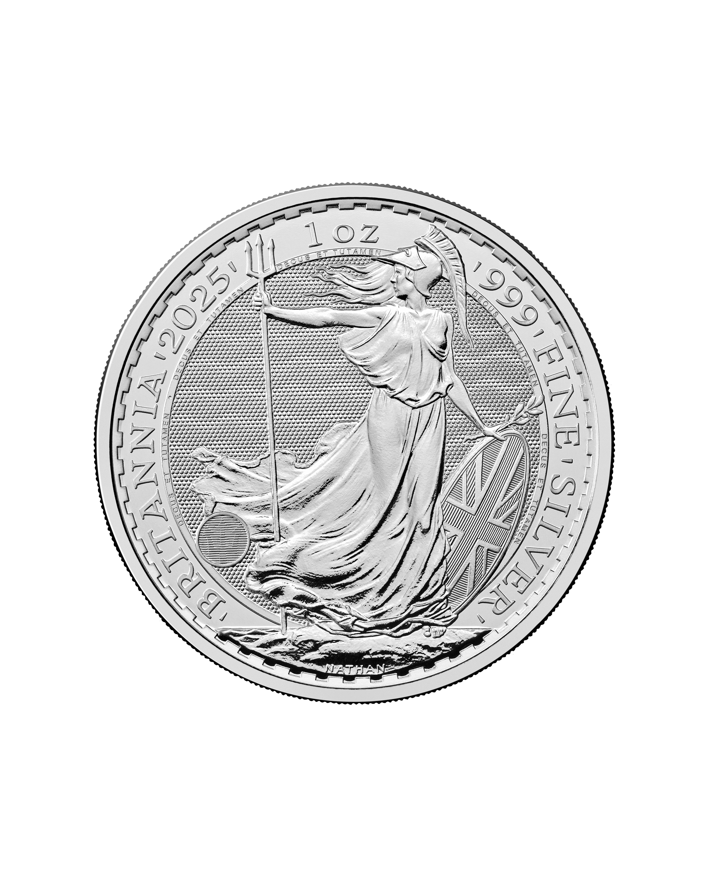 UK 1oz Silver Britannia Coin 2025 King Charles III