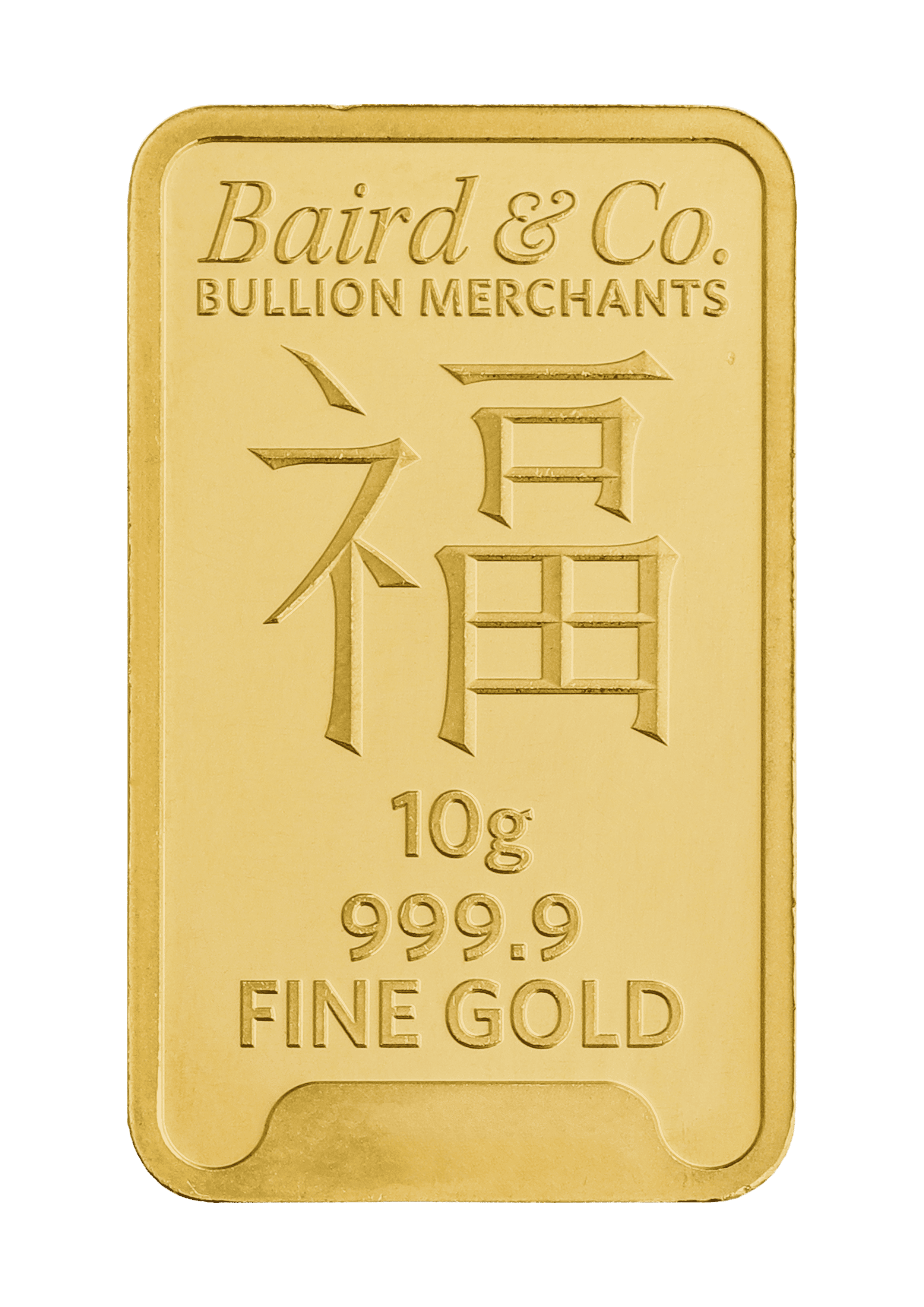 10g Gold Bar Minted Lunar Snake 9999