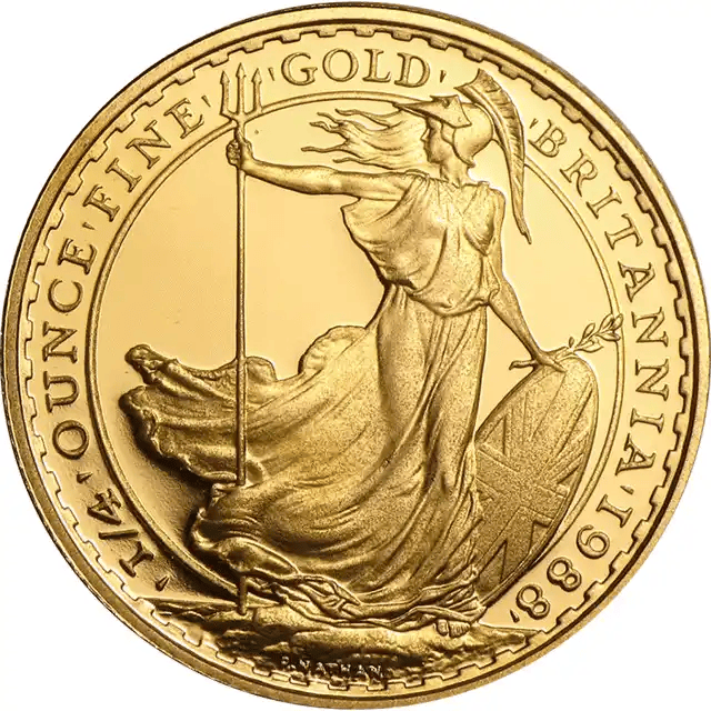 1/4oz Gold Coin Britannia Pre-2013 UK