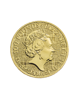 UK 1oz Gold Queen's Beast Completer Coin