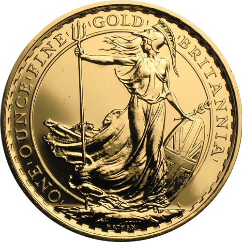 UK 1 oz Gold Britannia - Pre 2013