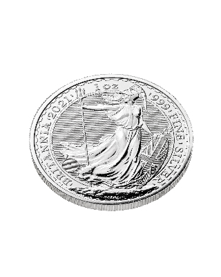 UK 1oz Silver Britannia Coin 2021