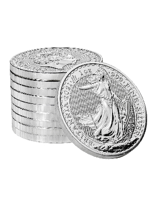 UK 1oz Silver Britannia Coin 2021