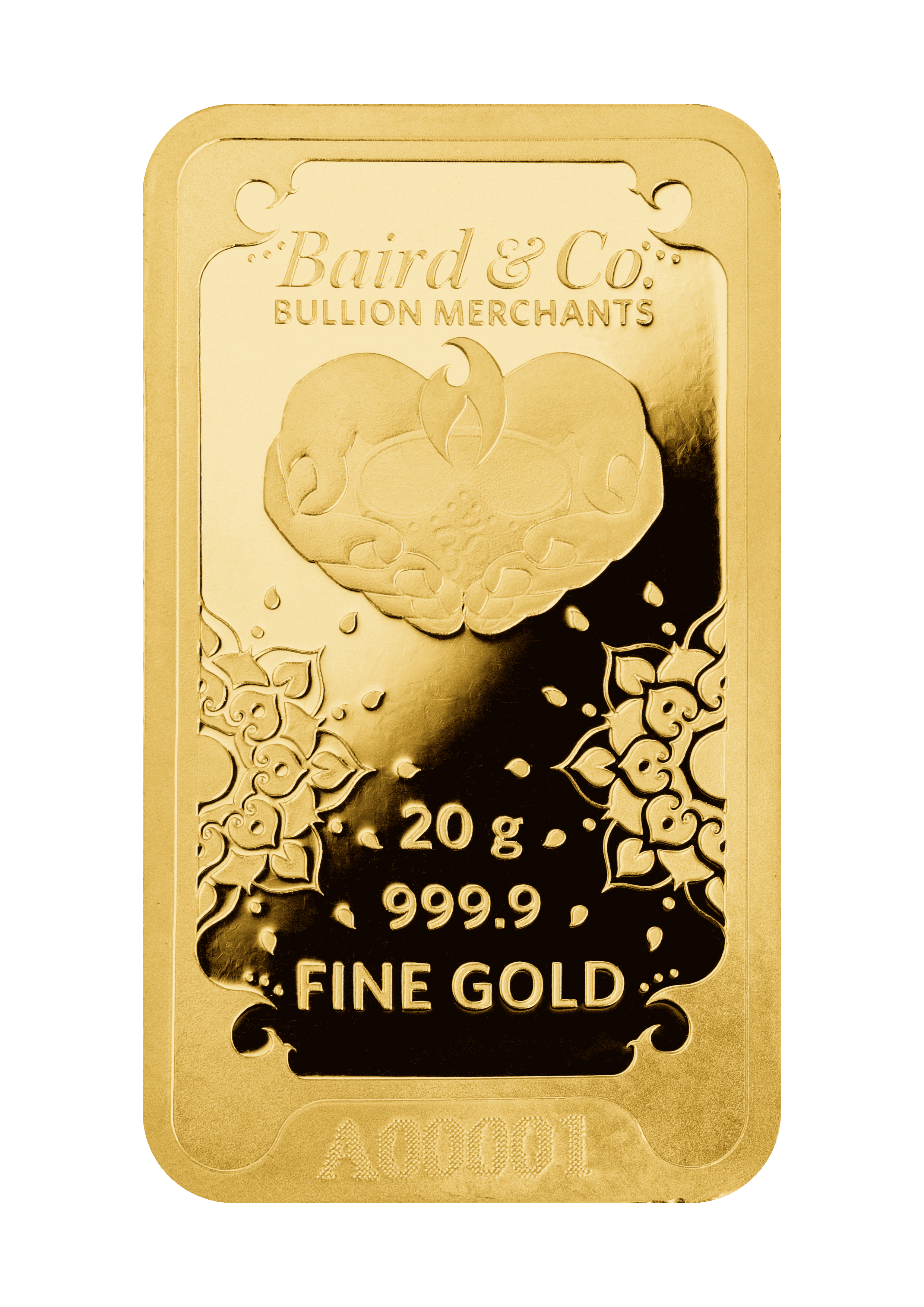 20g Gold Bar Minted Diwali 9999
