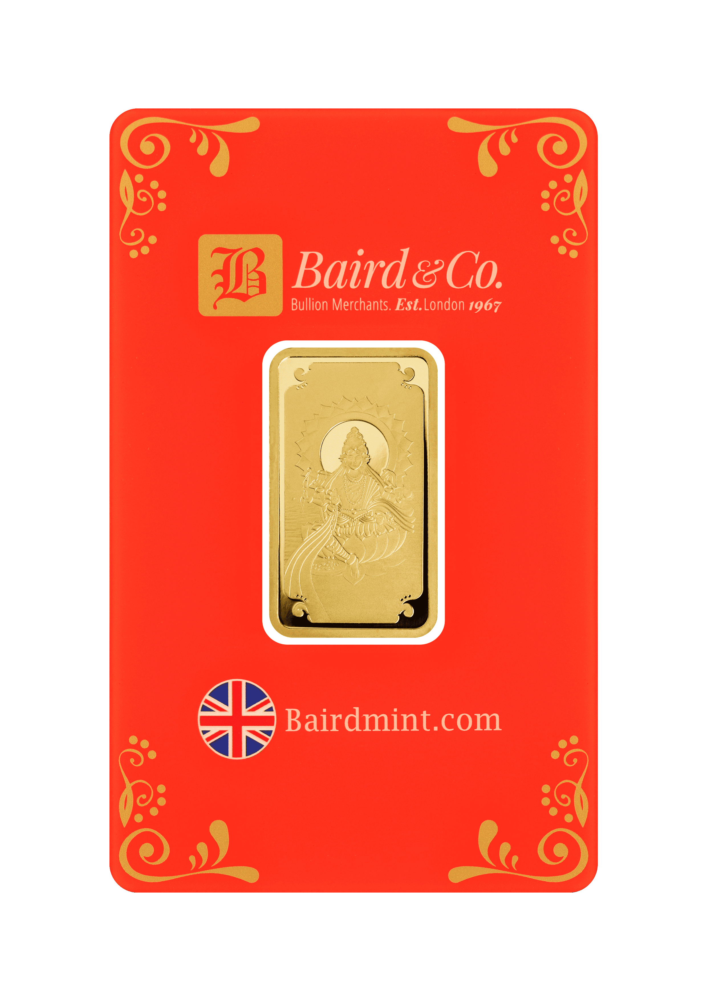 20gr Minted Diwali Gold Bar 999.9 Fine