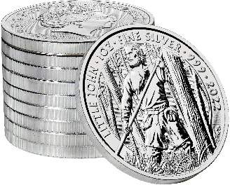 1oz Silver Coin Little John UK