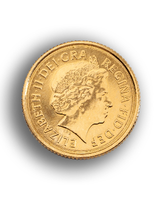 Quarter Sovereign Coin QEII UK
