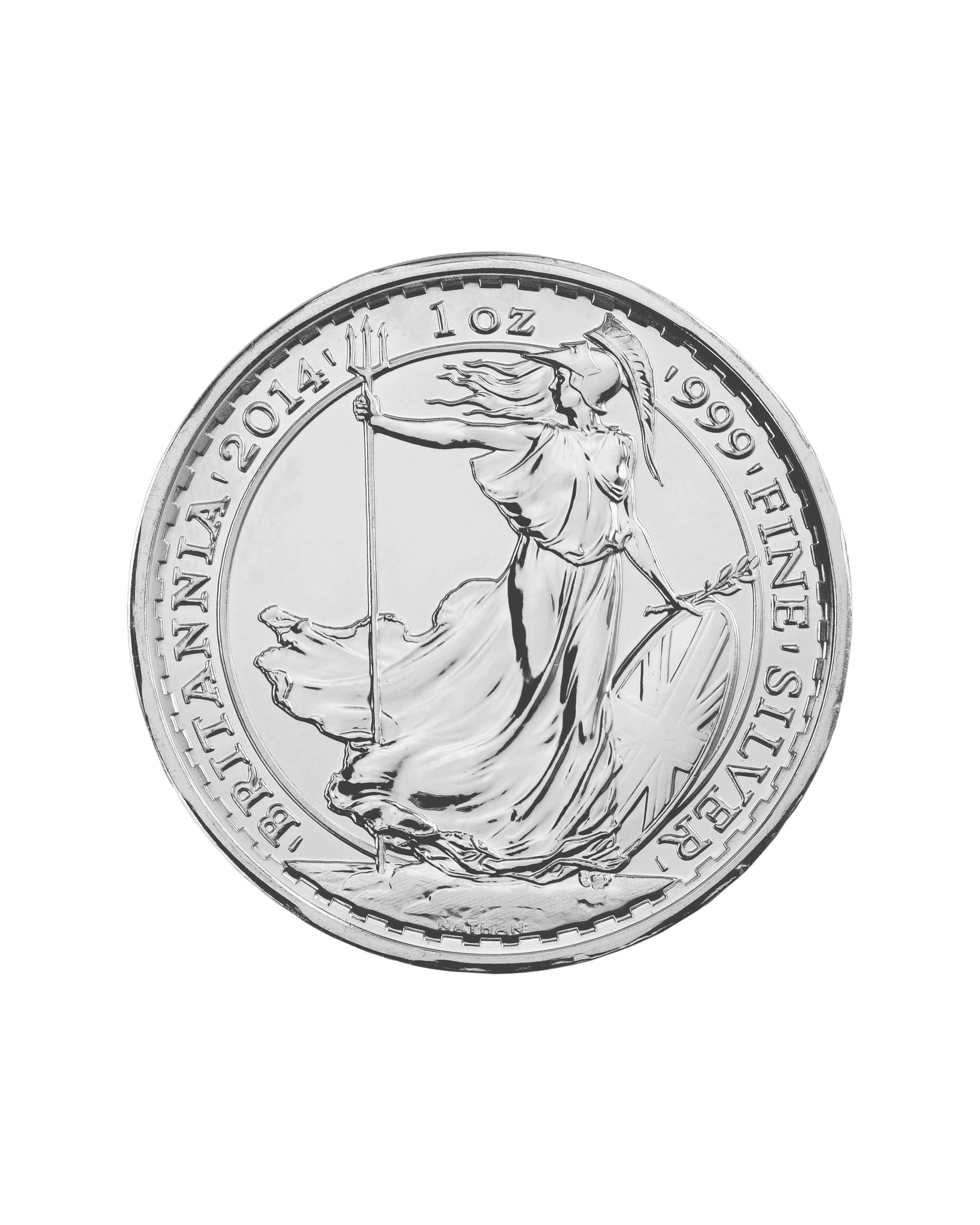 UK 1 oz Silver Privy Horse Britannia 2014