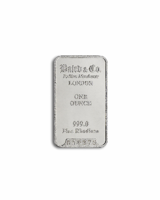 1oz Rhodium Bar - SINGAPORE