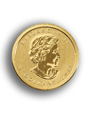 1/10oz Gold Coin Maple Leaf Canada
