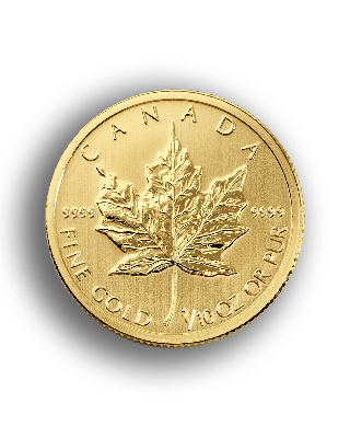 1/10oz Gold Coin Maple Leaf Canada