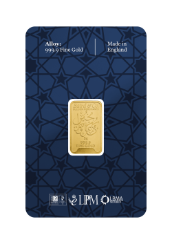 5gr Minted Eid Gold Bar 999.9 Fine