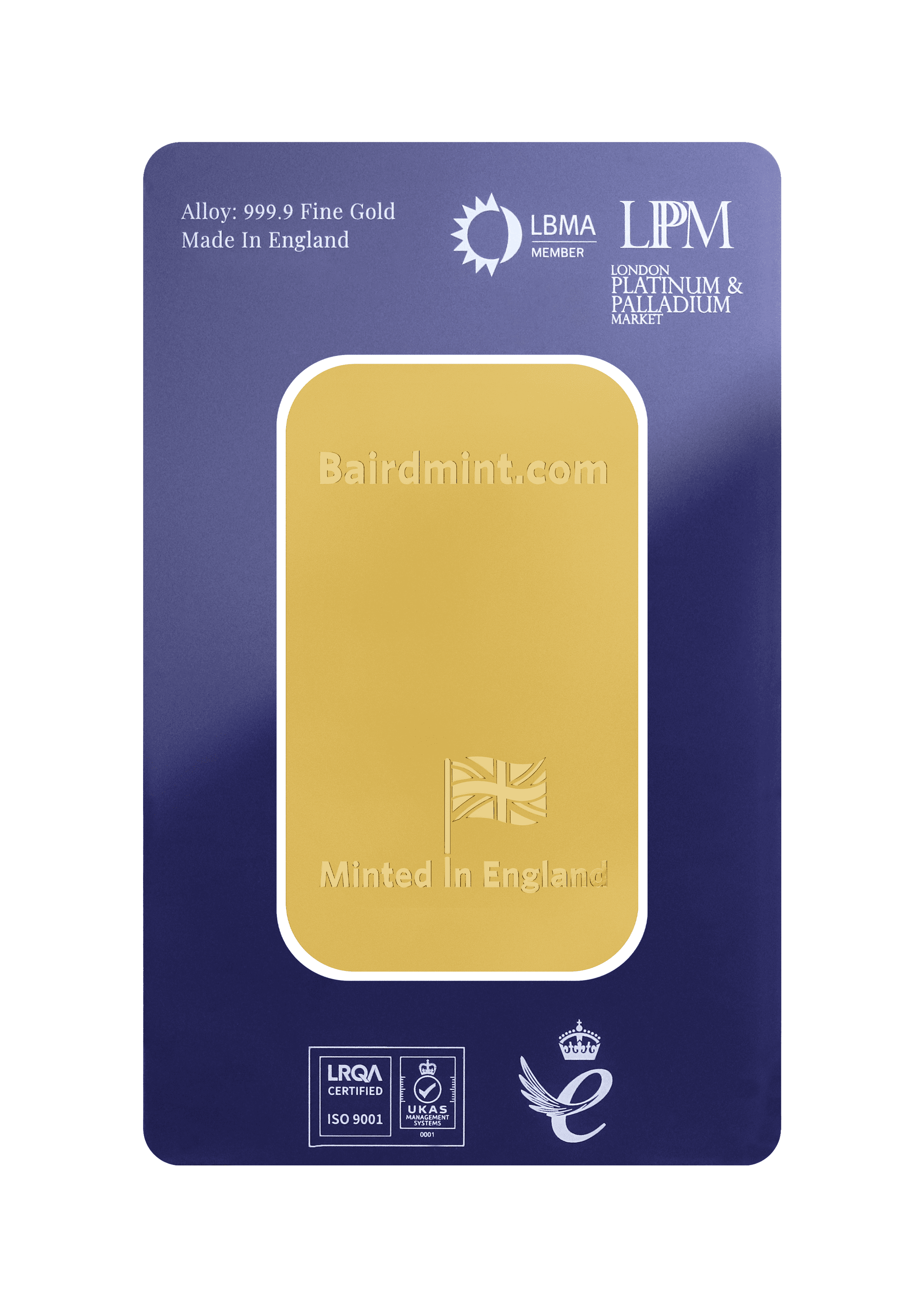 1oz Gold Bar Minted 9999 - SINGAPORE